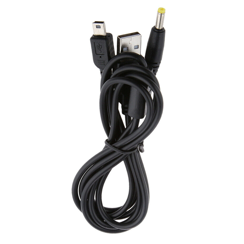 2in 1 USB Data Charging Charger Cable For  PSP 1000