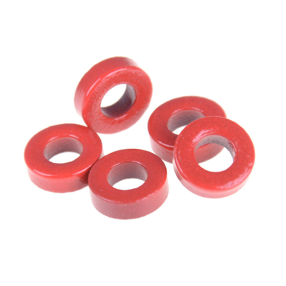 5X Newest Micro metals Amidon T37-2 Iron Toroidal Core T-37-2 Toroid BDAU