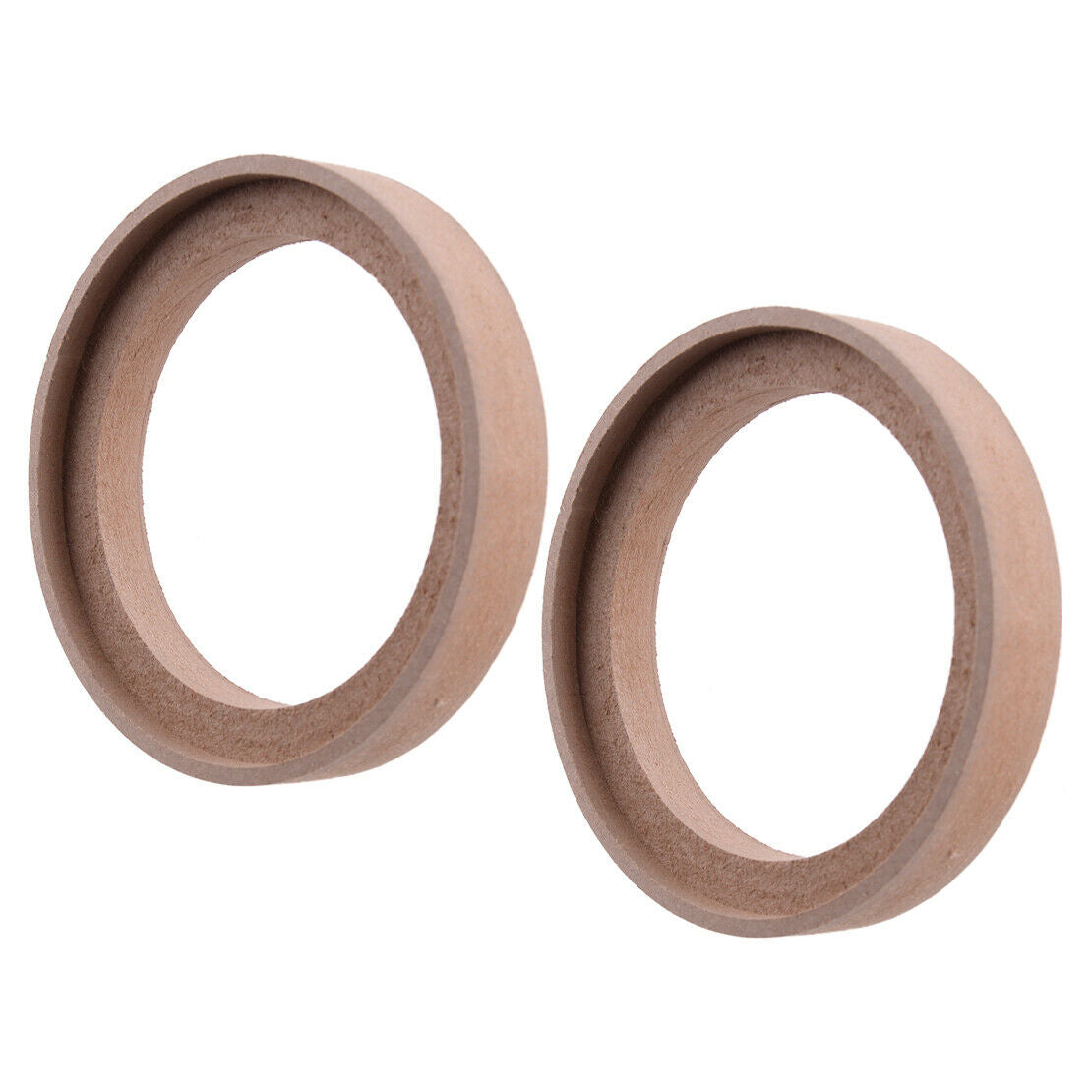 2x 4" MDF Car Speaker Spacer Rings Mounting Rings with Bezel
