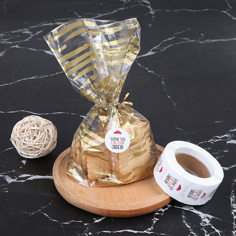 Round Paper Adhesive Stickers Thank You Stickers Baking Seal Label Sticke.l8