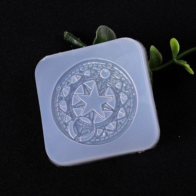 Magic Circle Mold Fondant Baking Tool Jewelry Chocolate Cake Decor Silicone Mold