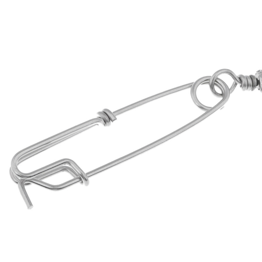 Long Line Clip Hook Flexible Rotation Connector Quick Lock Angler