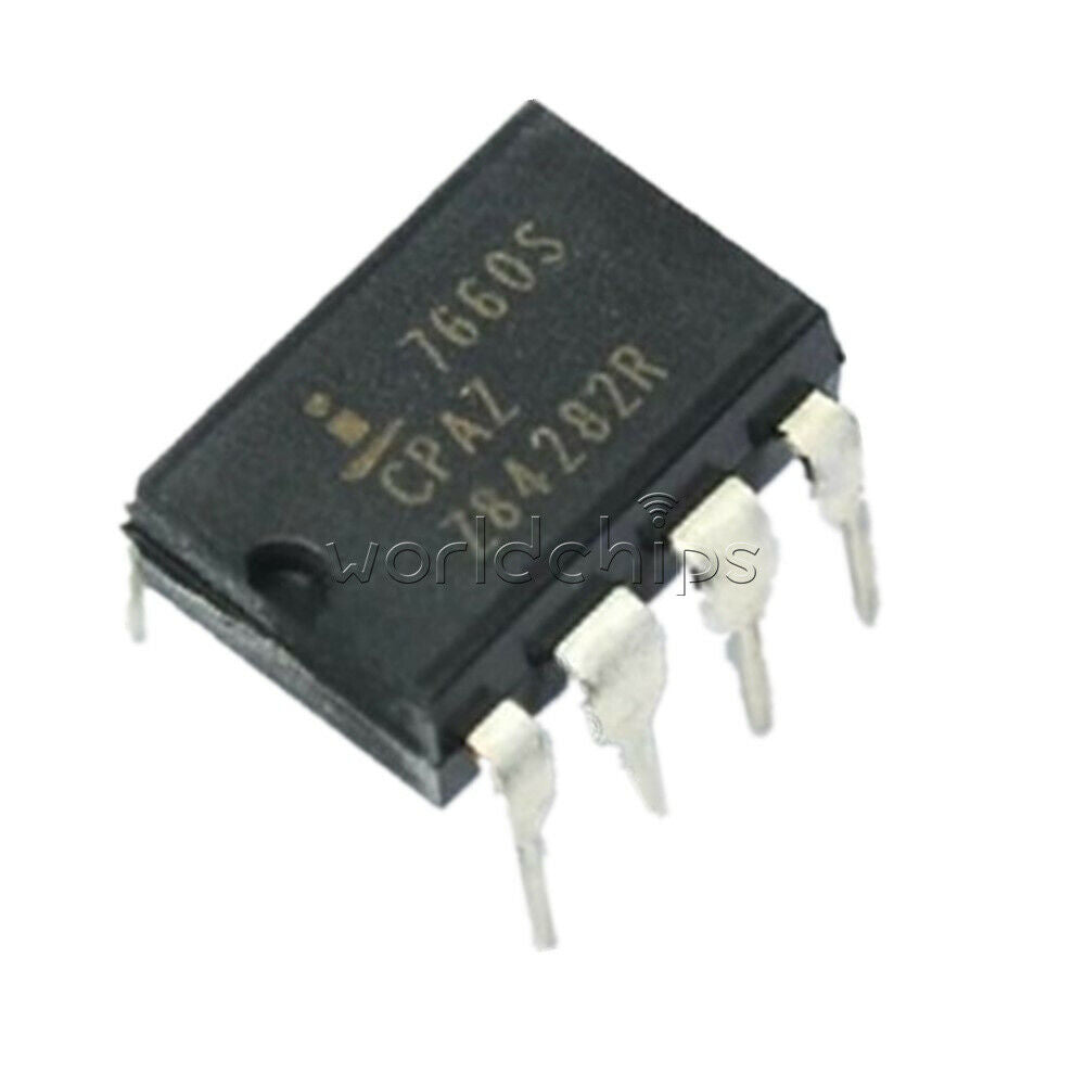 10PCS DIP-8 ICL7660SCPAZ ICL7660S CMOS Voltage Converter IC INTERSIL