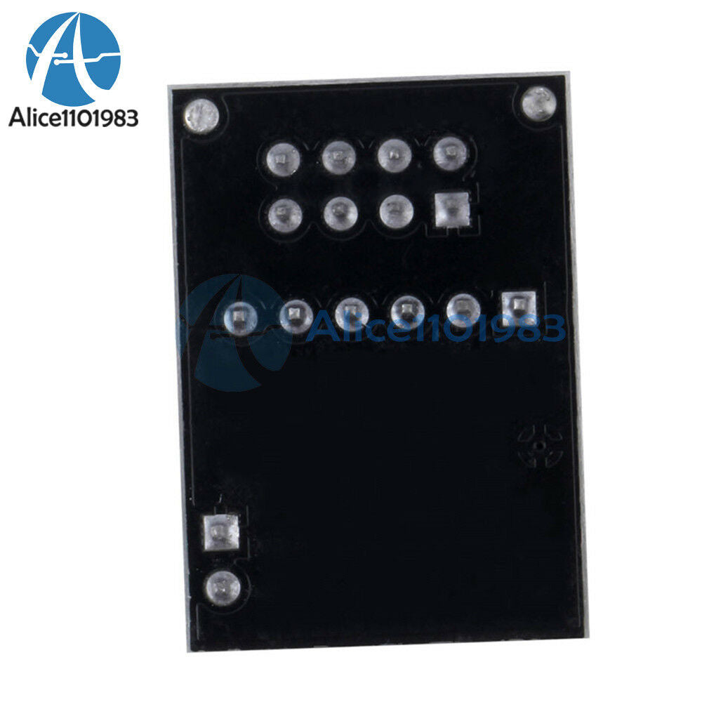 NRF24L01+ 2.4GHz RF Wireless Transceiver Module+8Pin Socket Adapter plate Board