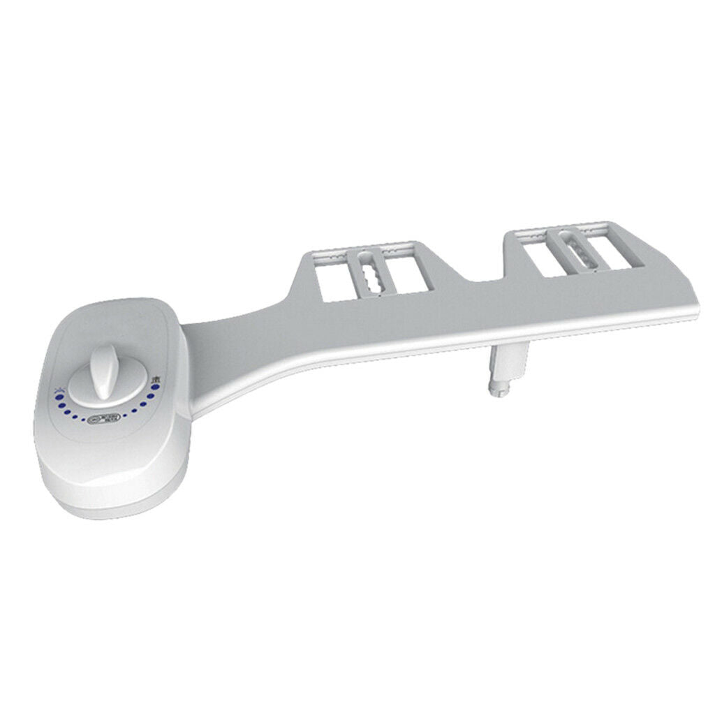 Single Flush Fresh Water Non-Electric Bidet Toilet Seat Spray + 1/2" Joint