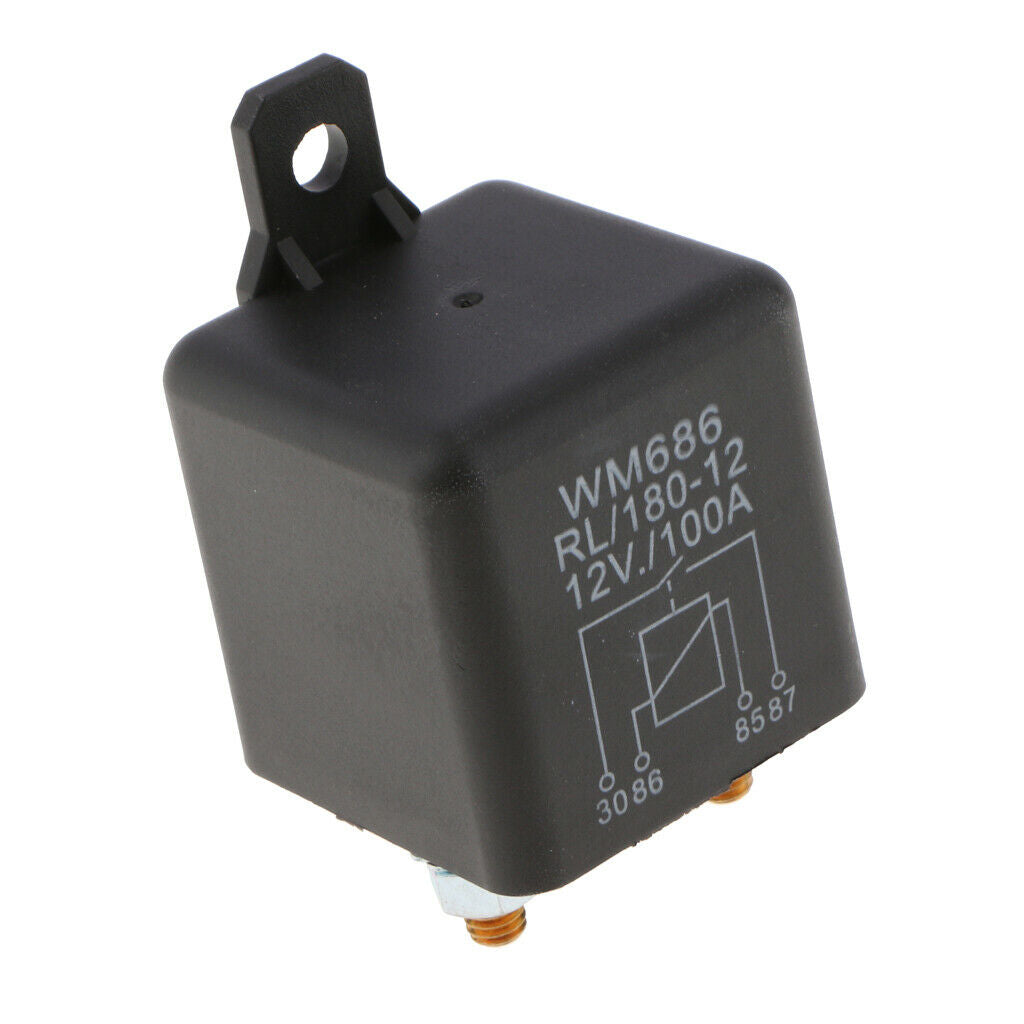 12V 100A General Purpose Split Charge Starter Relay Switch