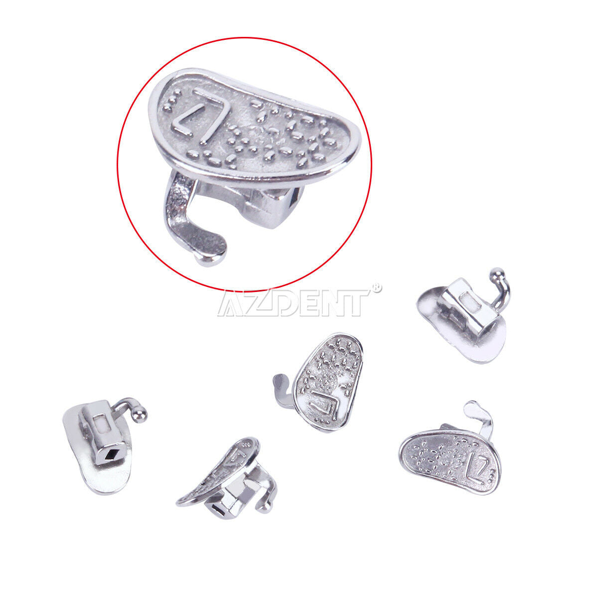 3X Dental 2nd Molar Buccal Tubes Bondable Non-Conv Roth 022 Monoblock U1/L1