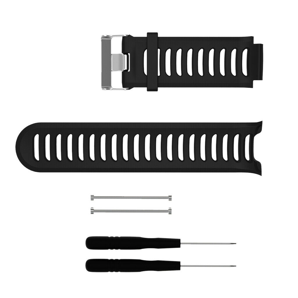 Replacement Bands Strap for   Forerunner 910XT Watch Black