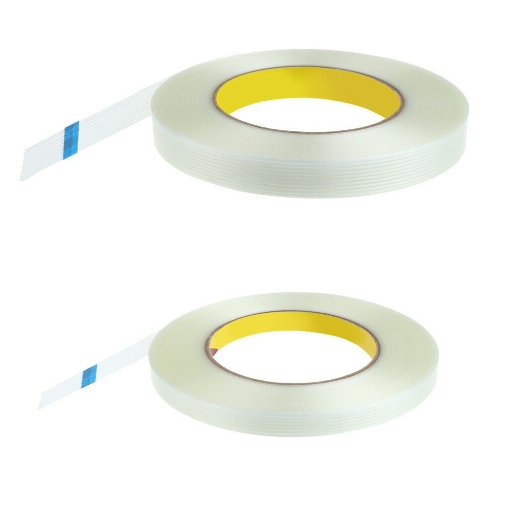 2Pcs Professional Filament Tape 55m Packing Tapes Filament Strapping Tape
