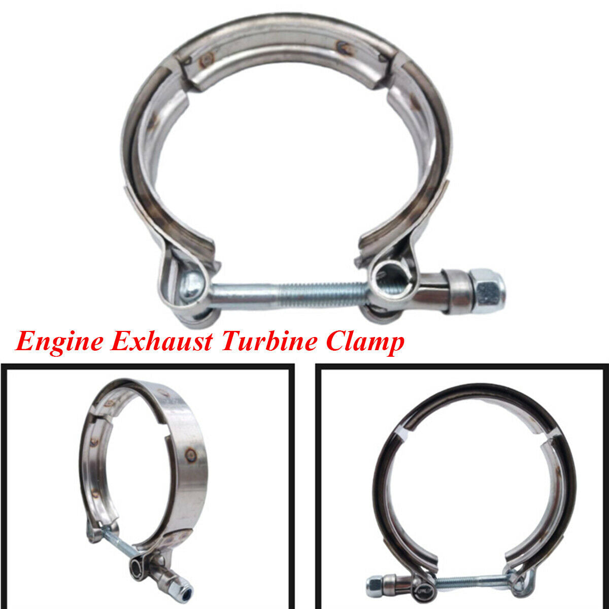 Engine Exhaust Turbine Clamp For 89-02 Dodge Ram 2500 3500 5.9L W / Cummins 6BT