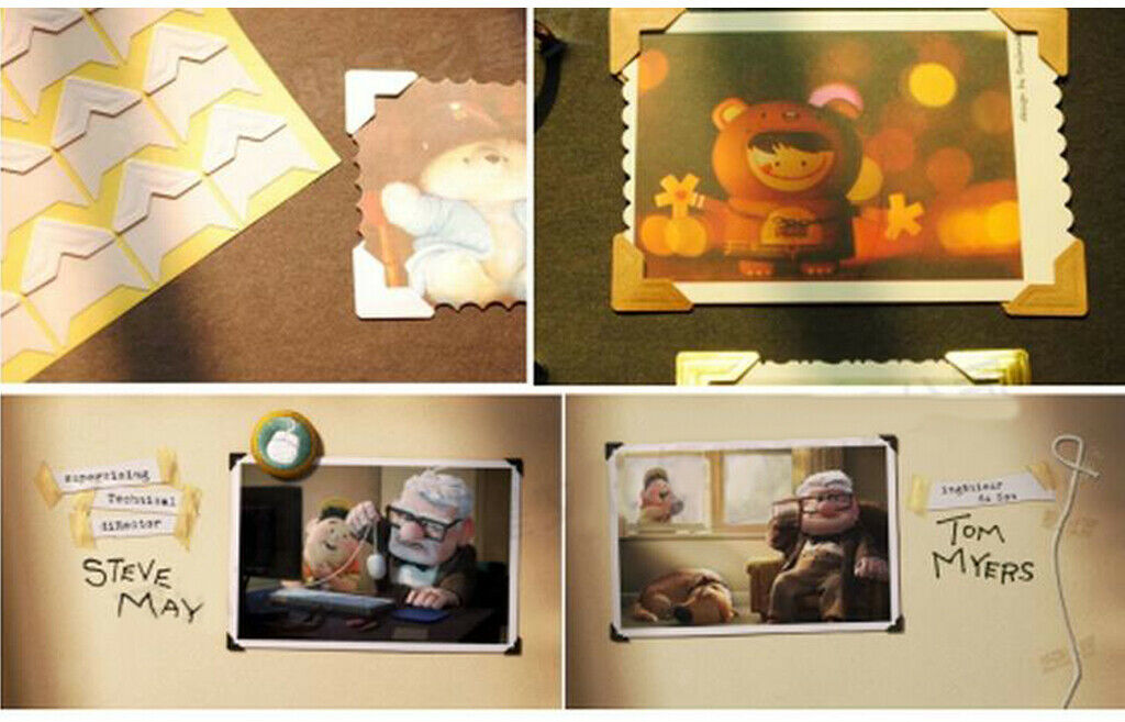 240 Pieces Photo Corners Stickers Scrapbook Album Journal Decors Protector