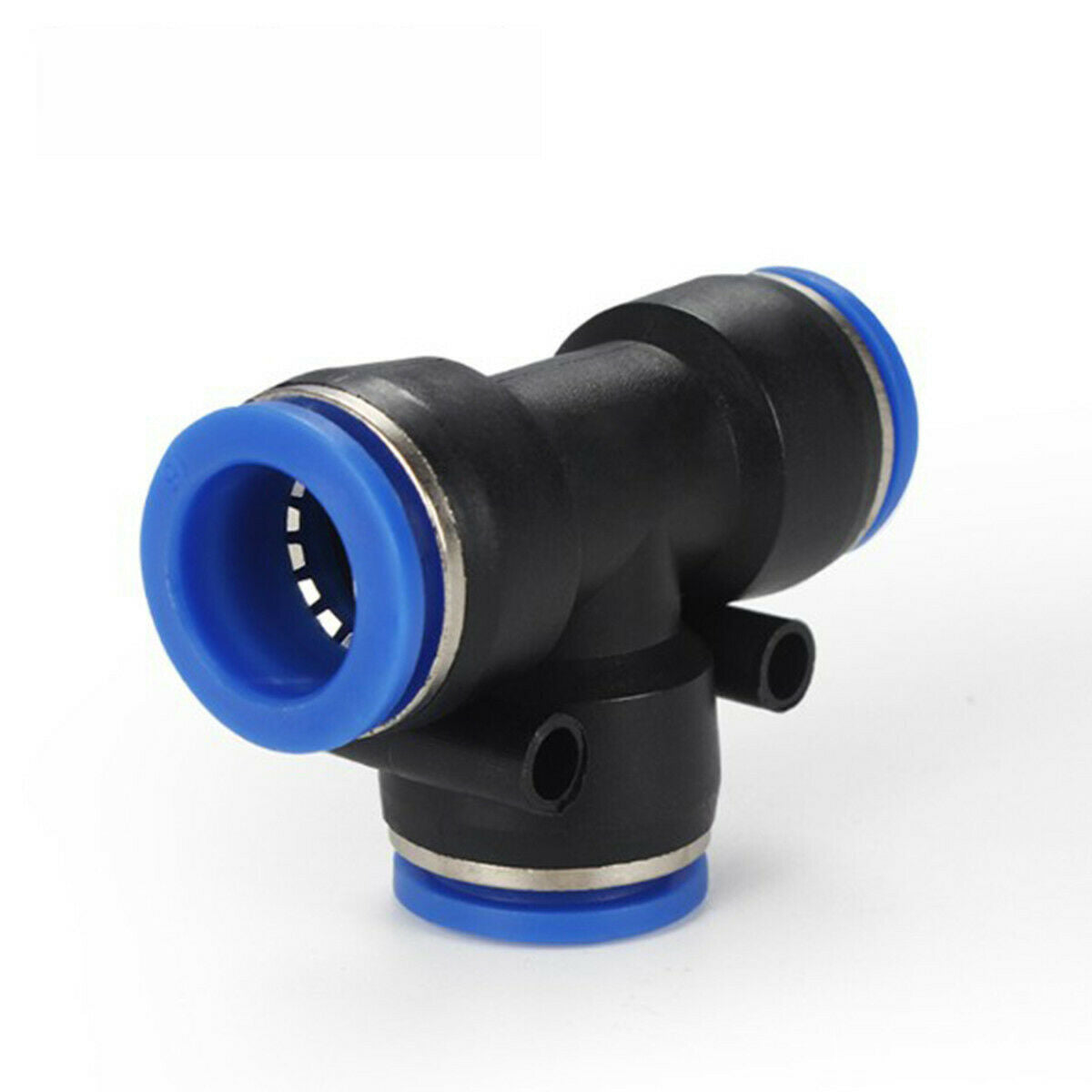 80X 6mm OD 1/4 Inch Plastic Pneumatic Push Connector Set Air Line Quick Fittings