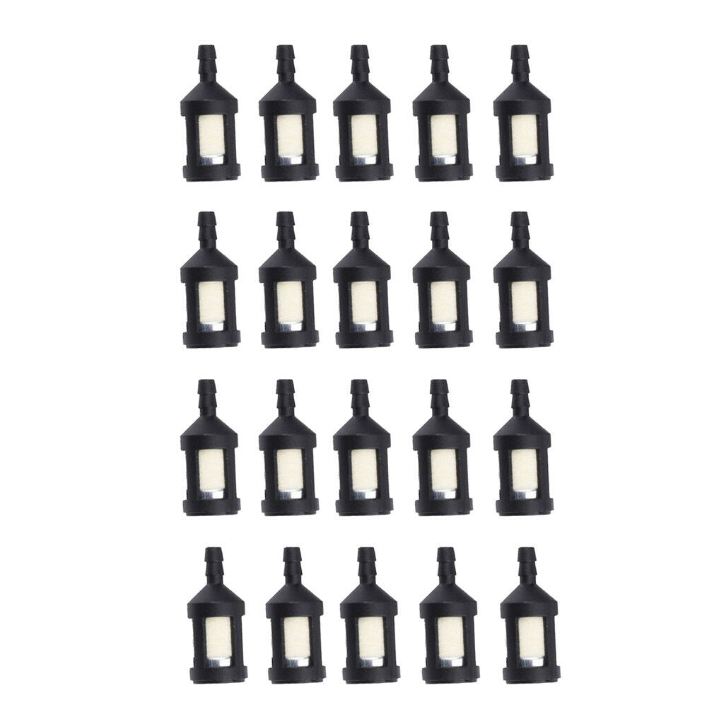 20Pcs Gas Fuel Filters For Stihl 026 029 034 036 038 039 044 046 066 088