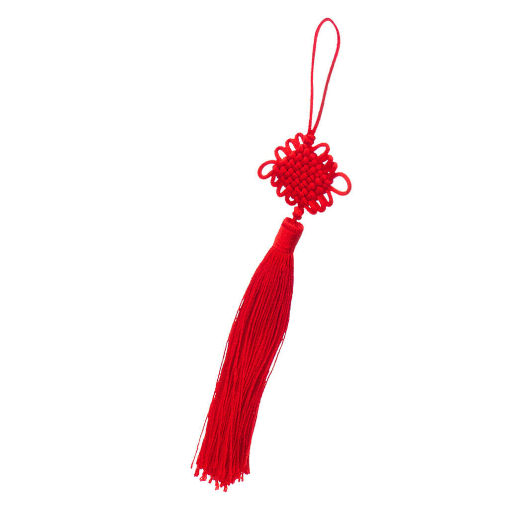 Chinese Hanging Decoration Tassel Knot Blessing Good Car Lucky Home