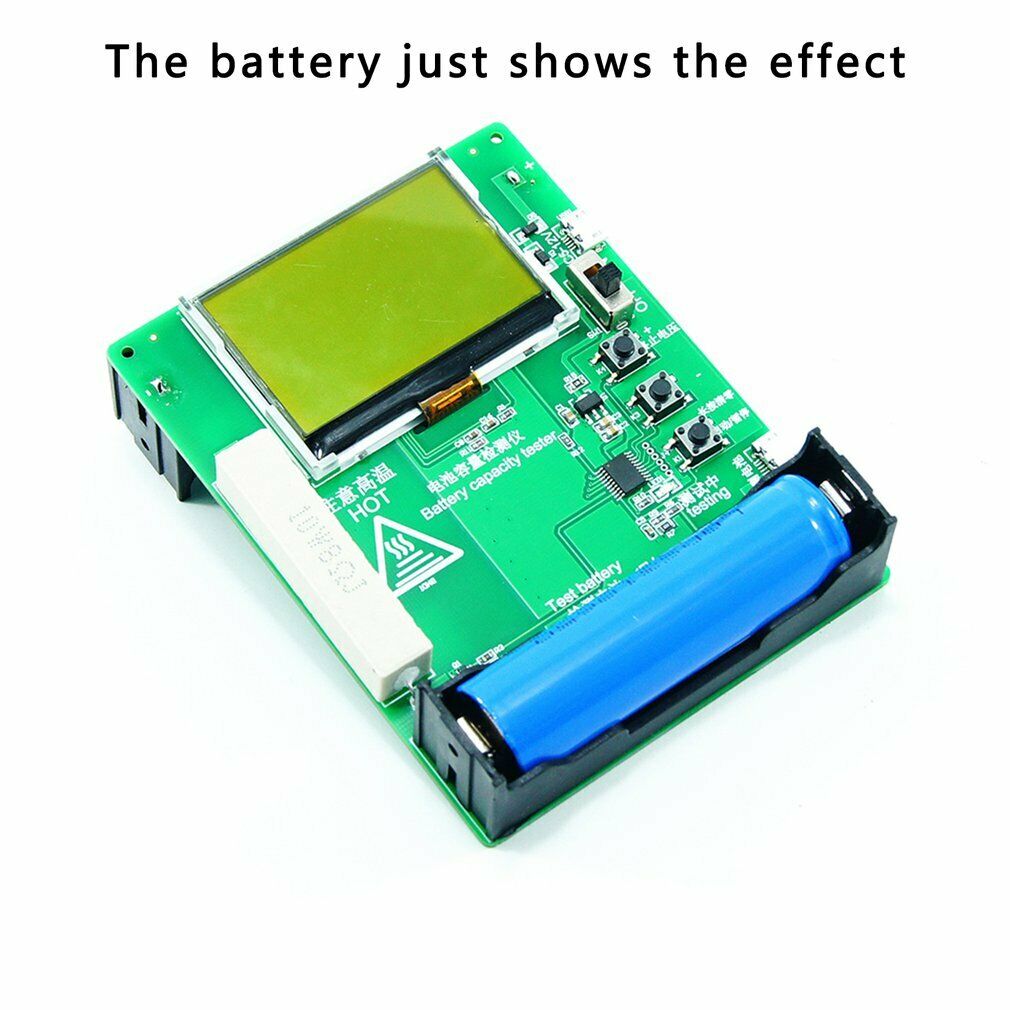 Power Bank 0~9999 mAh LCD Display 18650 Lithium Battery Capacity Tester Module