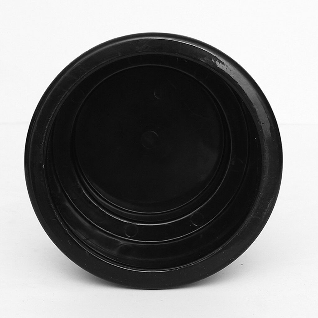 Black No Drain Holes Plastic Cup Drink Holder Fastener Car Boat Parts