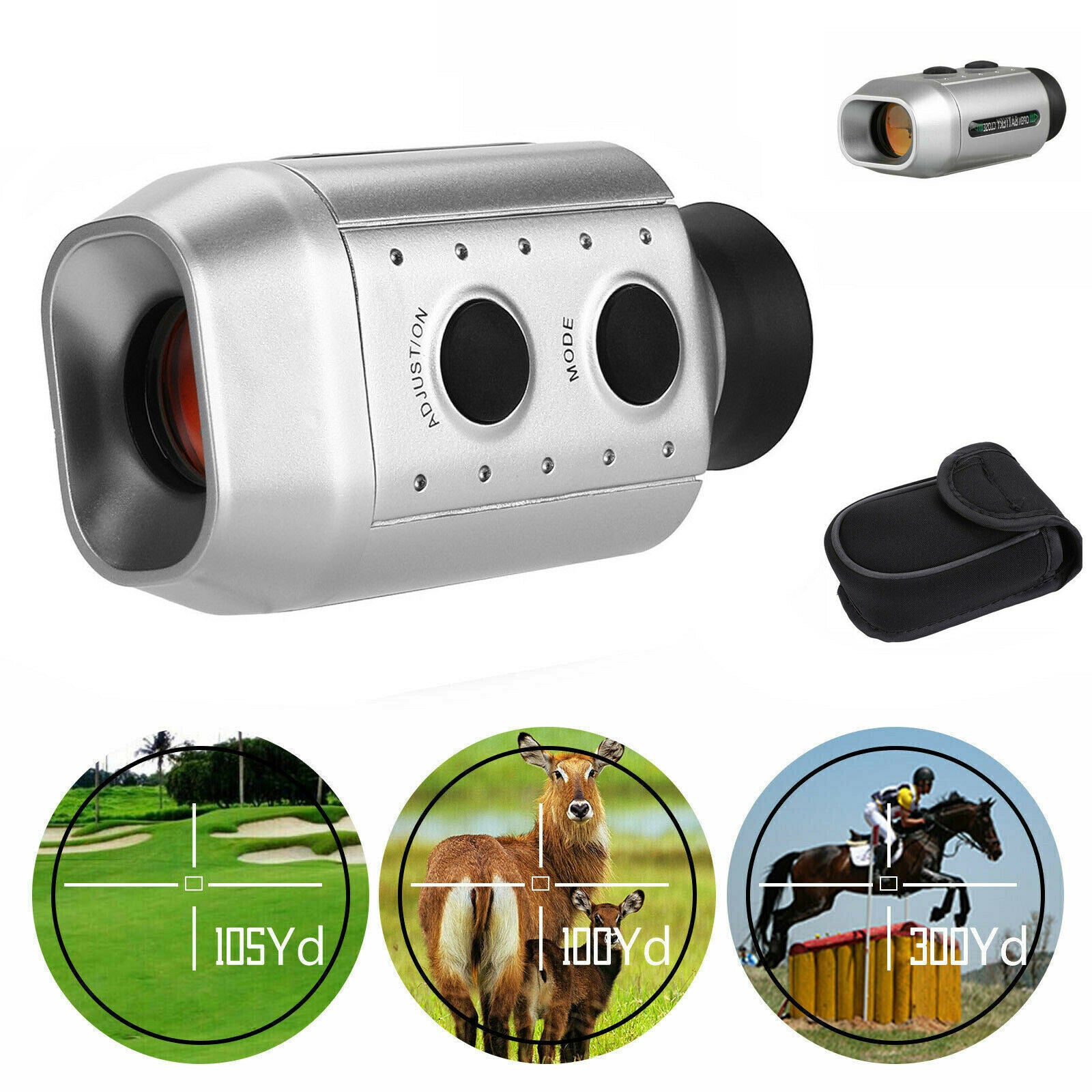 Professional Precision 930 Yards Golf Rangefinder Devices High Accuracy ,7X