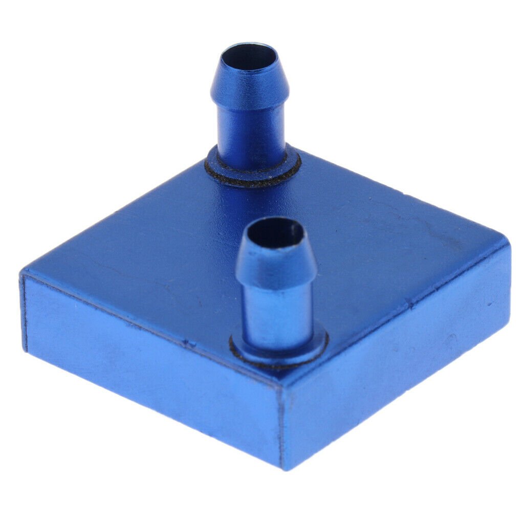 Aluminum Water Cooler Blocks for CPU Graphics Radiator Heatsinks 40x40mm Up