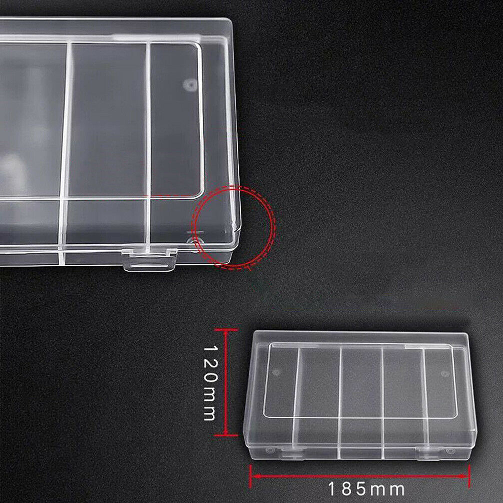 1Pc Rectangle Coin Storage Box Holder Protector Organizer can Hold 100*30mm Coin