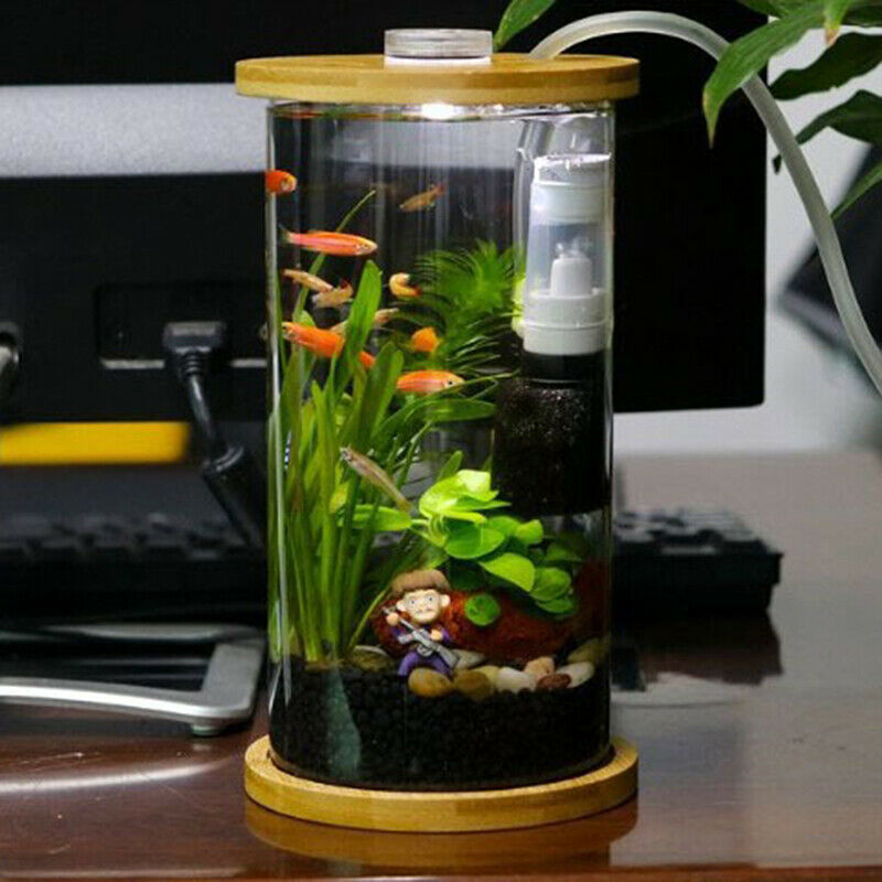 Aquarium Pneumatic Filter Accessories Mini Purifier Multi Layer Media Fil.l8