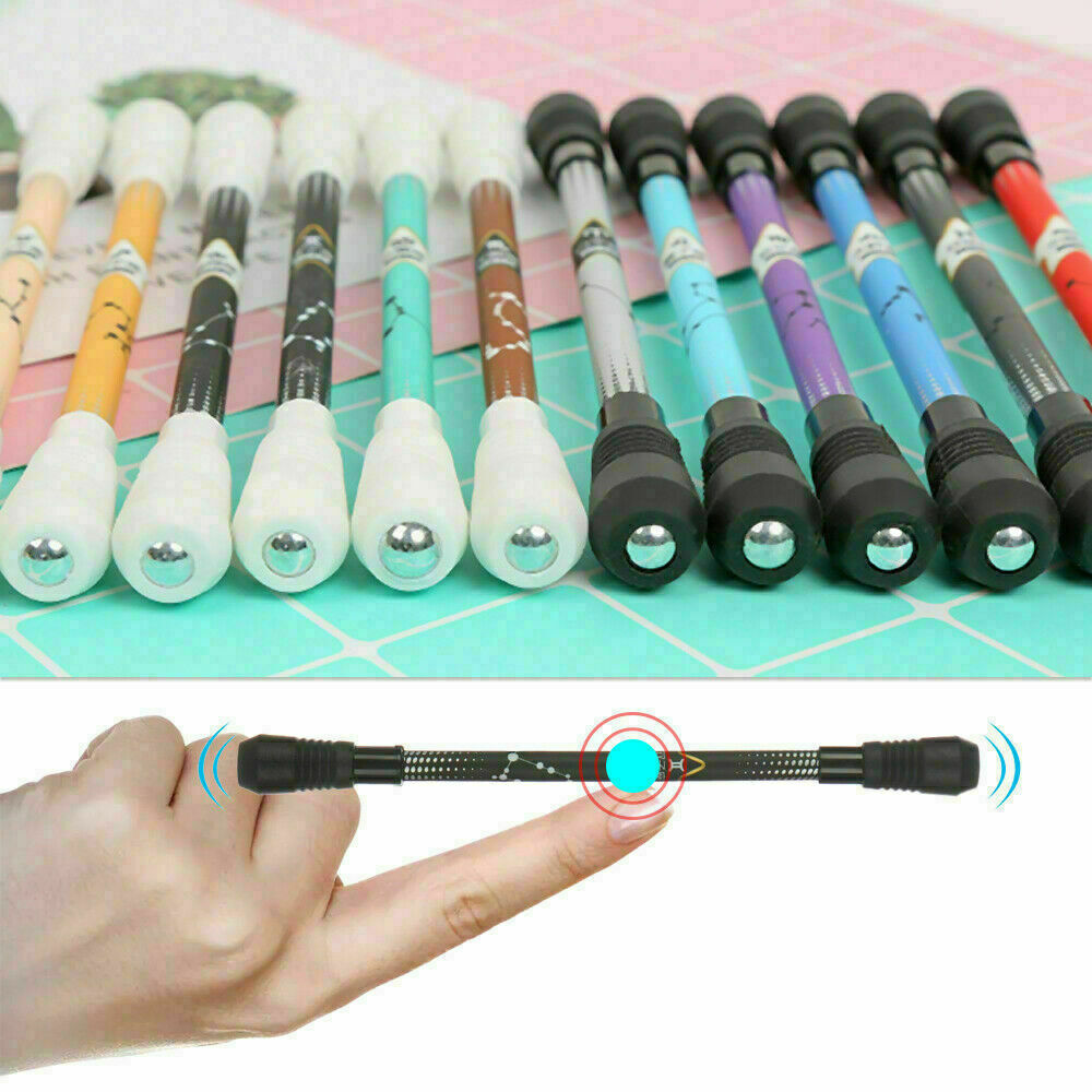 Constellation Stationery Rolling Rotating Ballpoint Pen Non-Slip Spinning Pen