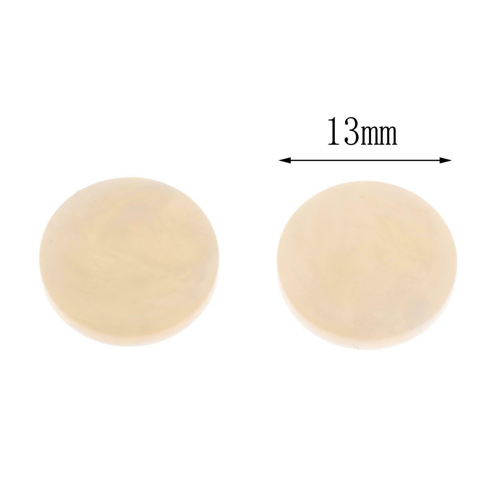 100 pcs Trumpet Finger Buttons Set for Trumpet Repairing Accessories Beige