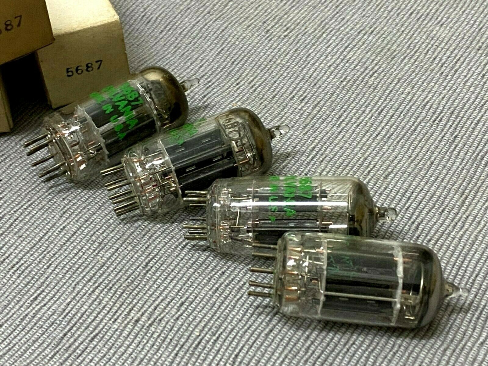 1PCS - Sylvania 5687 Vacuum tube NOS NIB
