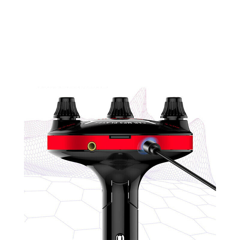 MP3 Player with bluetooth Car Handsfree FM Transmitter Wireless Adapter 12-24V