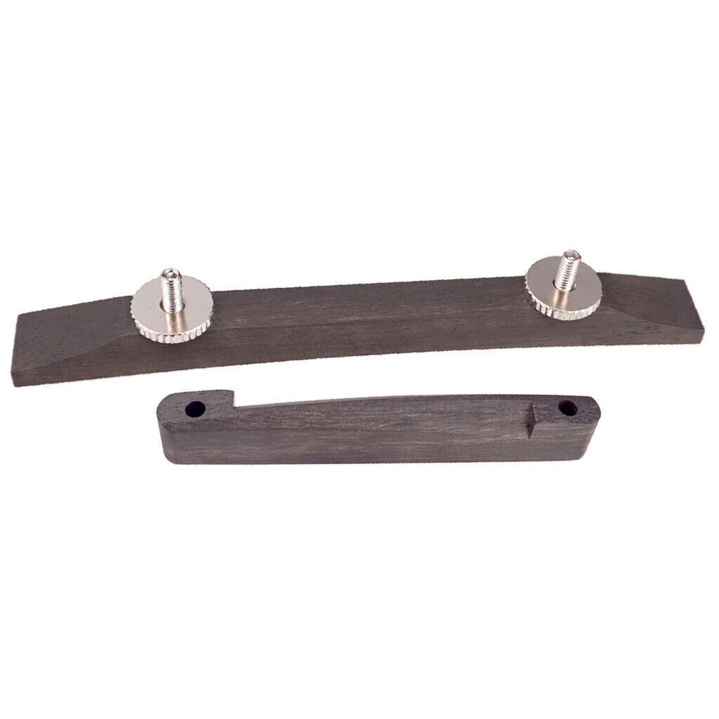 Adjustable Rosewood Wood Guitar Bridge for Archtop Jazz Guitar Luthier Tool