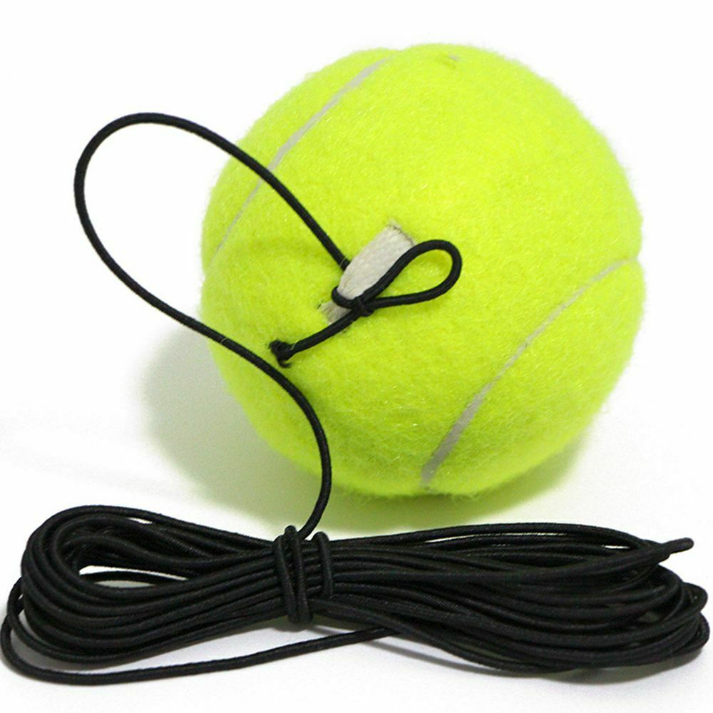 Professional Indoor Trainer Practice Rebound Tennis Training Ball Elastic Rope