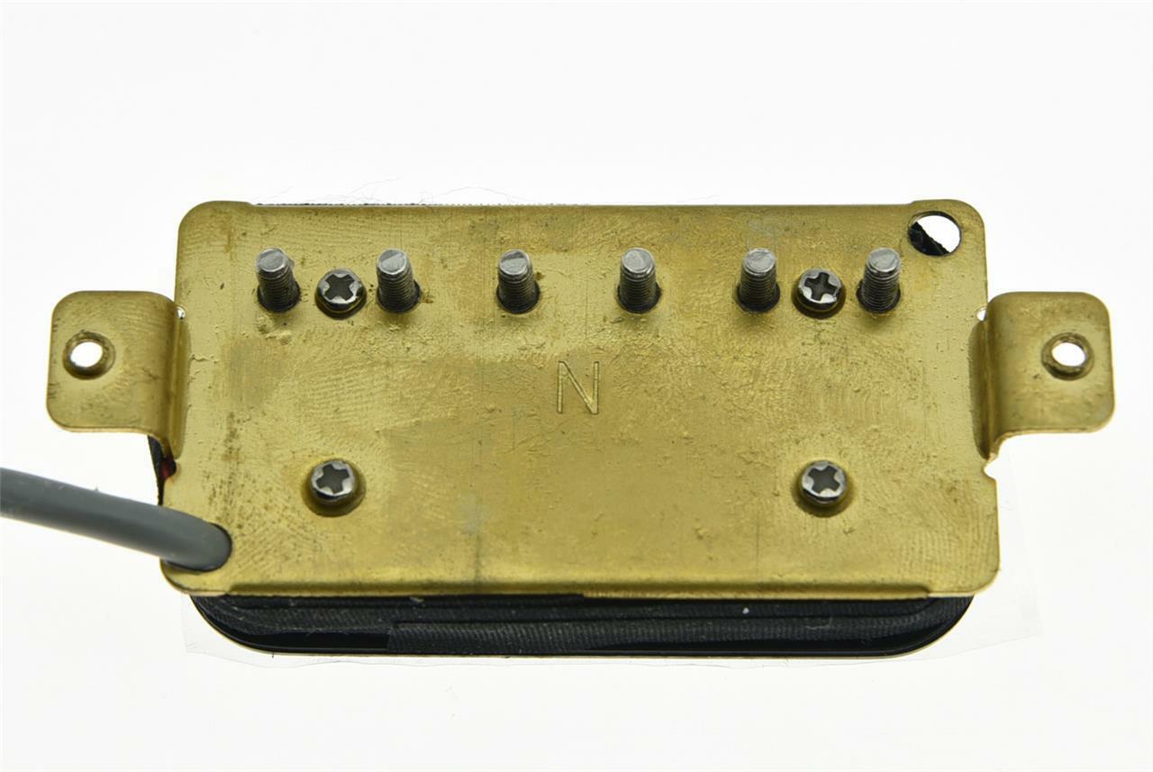 Black Alnico V Guitar Humbucker NECK Position Pickup Power Sound Pickups