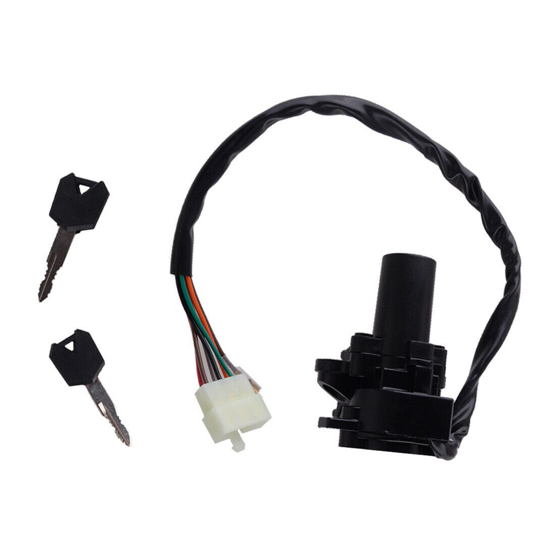 Ignition Switch Lock Keys Kit Fit For Kawasaki ZZR400 ZZR600 ZX7R or ZX9R