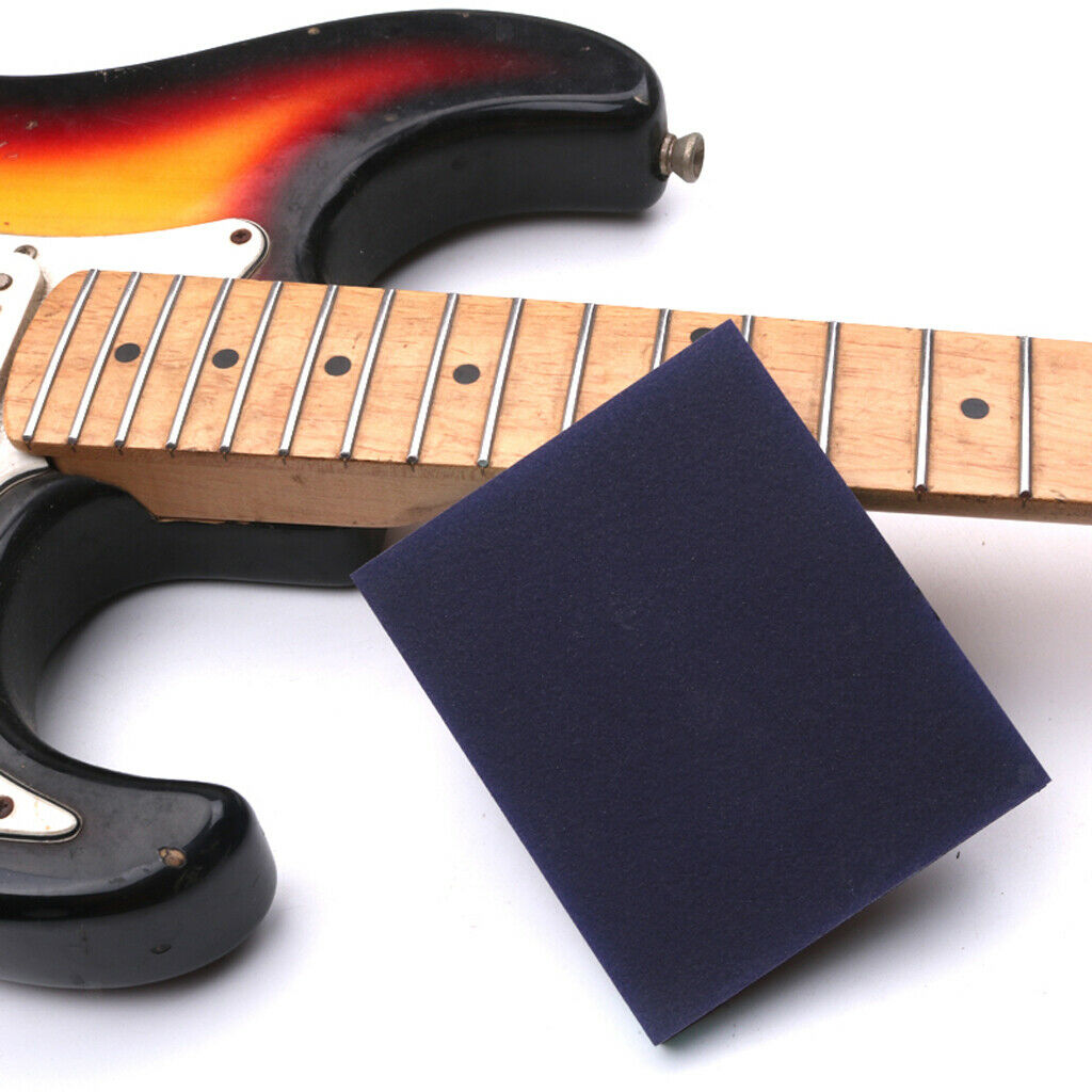 Sponge Guitar Sandpaper Block Guitar String Sandpaper Guitar Polishing Tool