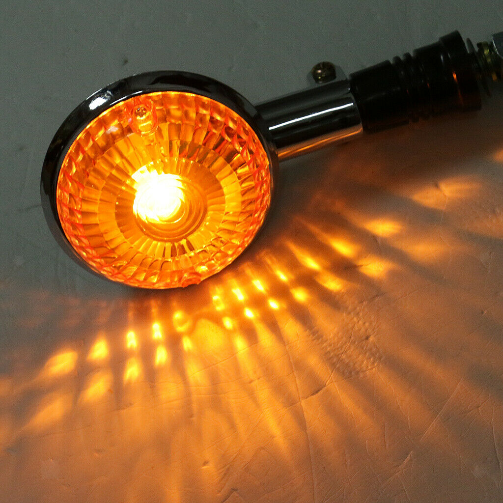 2x Turn Signal Amber Lights for Yamaha V-MAX1200 /V-star /XVS1100 /XV250