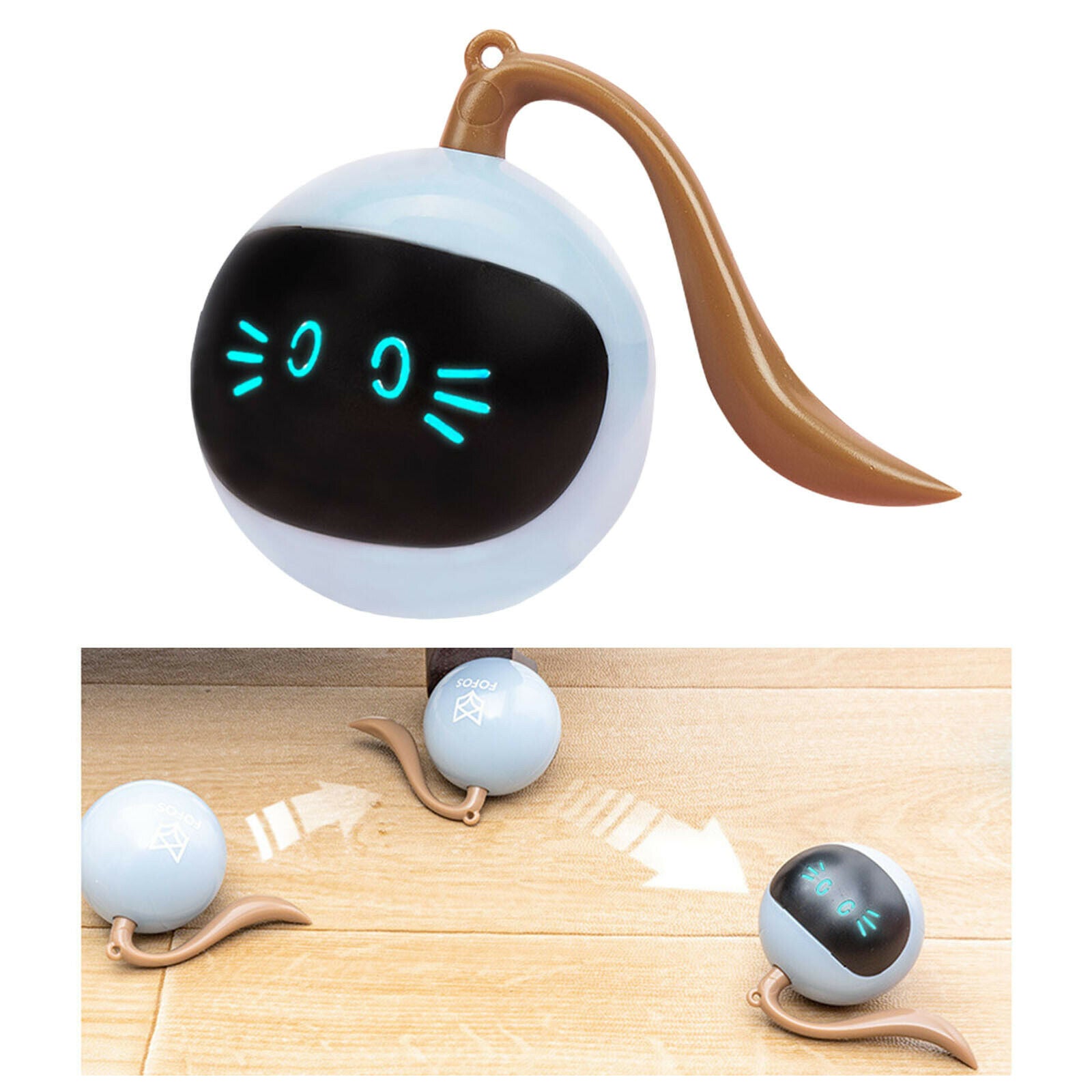 Interactive Cat Ball Toys Pet Kitten Rolling Puppy Indoor Outdoor Training