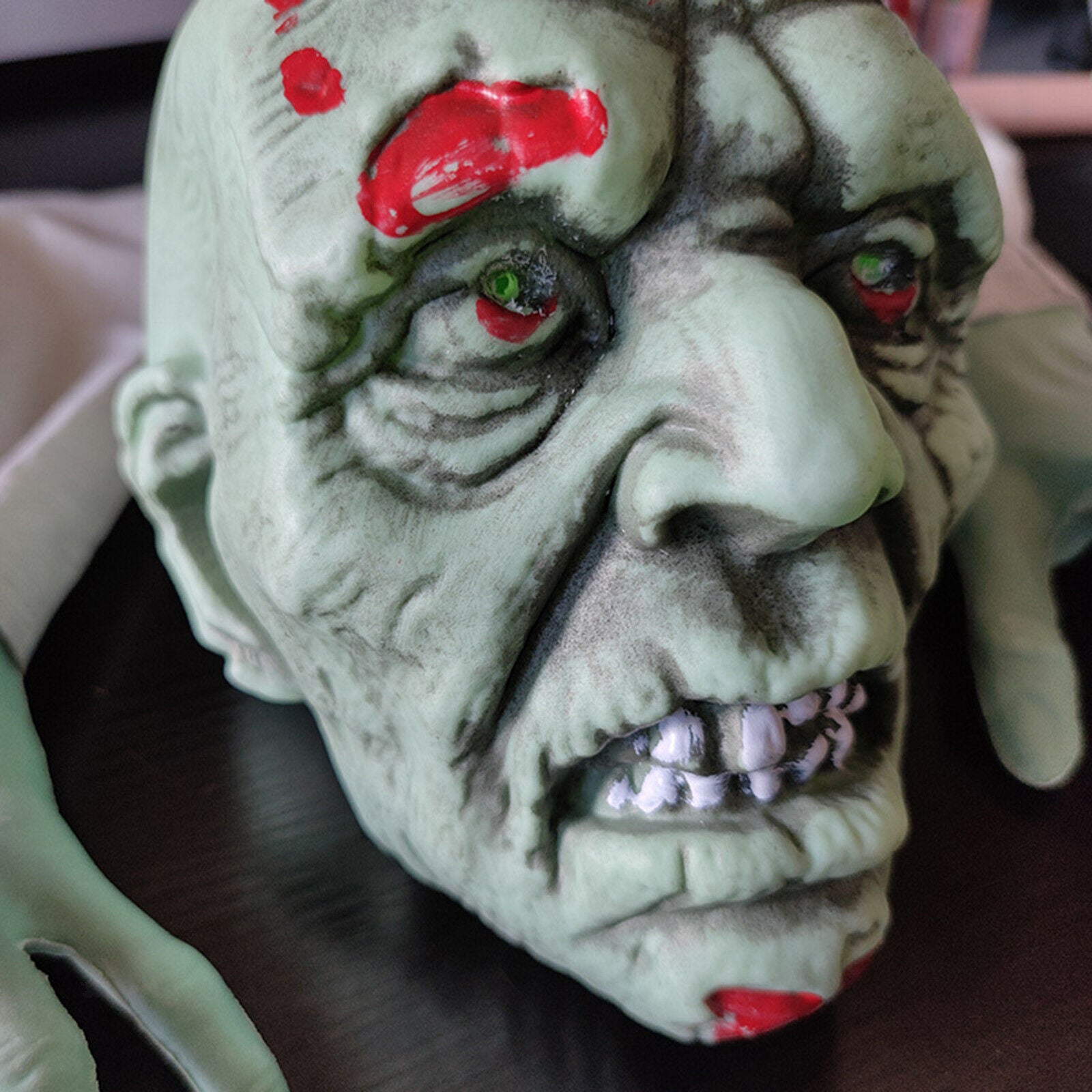 Garden Zombie Decoration Horrible Lawn Head Arms Ornament Yard Skeleton