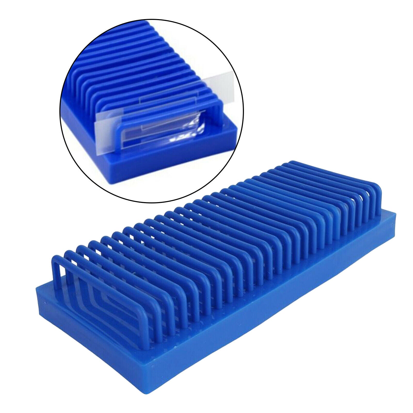1pc Laboratory Electrophoresis Gel Glass Drain Rack Education Laboratory