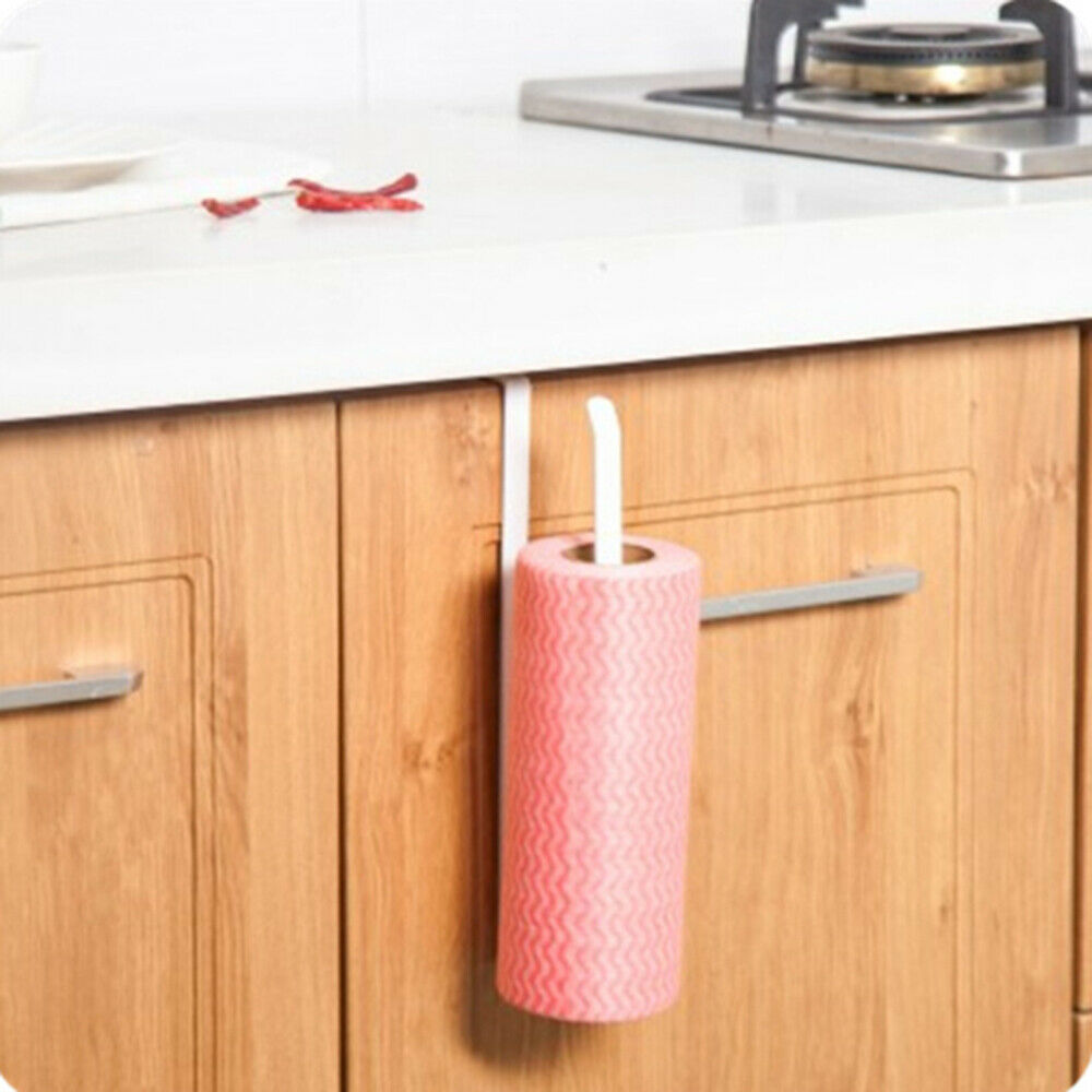 Multifunction Iron Towel Rack Storage Holder Hanging Roll Paper  Kitchen Tools