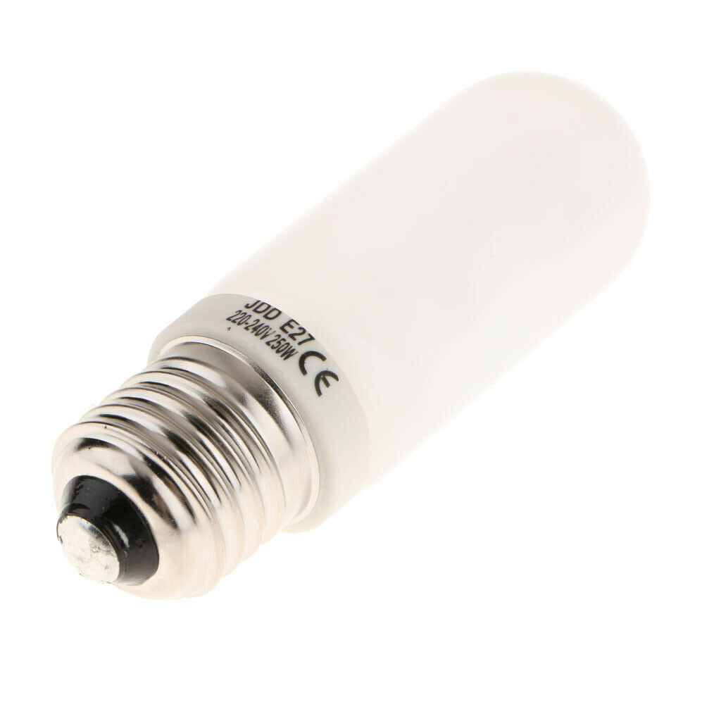 Pack of 2 JDD Flash Lamp Tube 250w Bulb Frosted Halogen Light Warm White