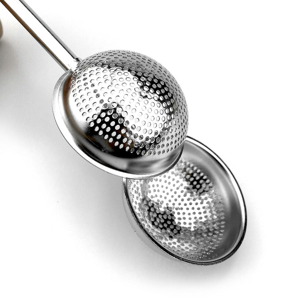 Tea ball tea infuser stainless steel longhandle tea strainer filter tea inter.DF