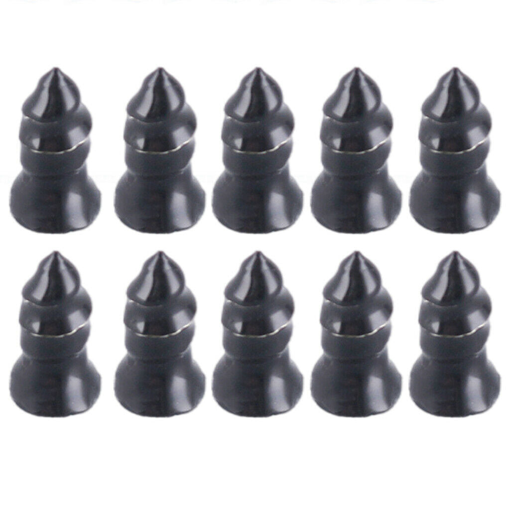 Set Repair Tire Rubber Nails Parts for Auto Trucks Cars 0.21x0.46 in 10Pcs