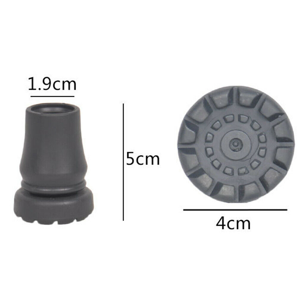 6x Trekking Poles Trekking Poles Trekking Poles Spare Rubber Caps