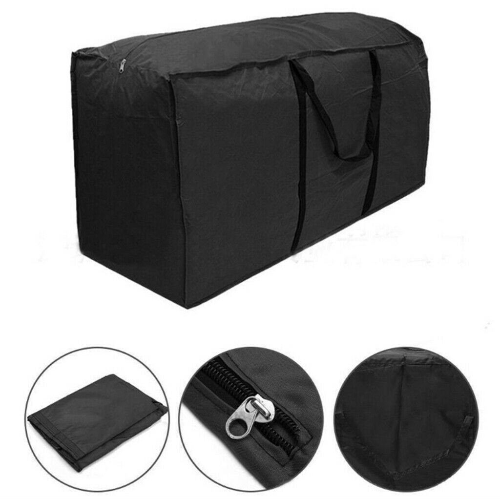 Chrismas Storage Case Home Moving Zip Tote Bag with Handles 116x47x51cm