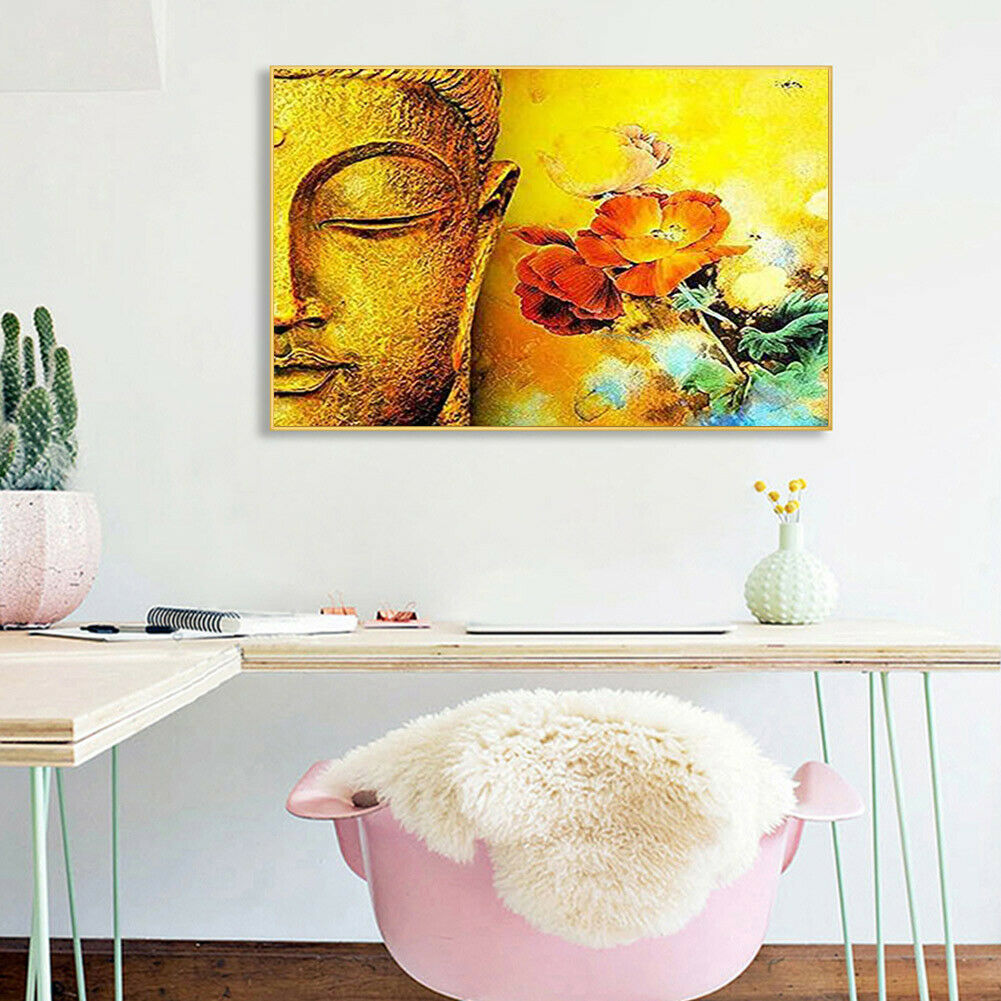 Hand Painted Digital Picture DIY Abstract Pattern Painting By Number Kit @