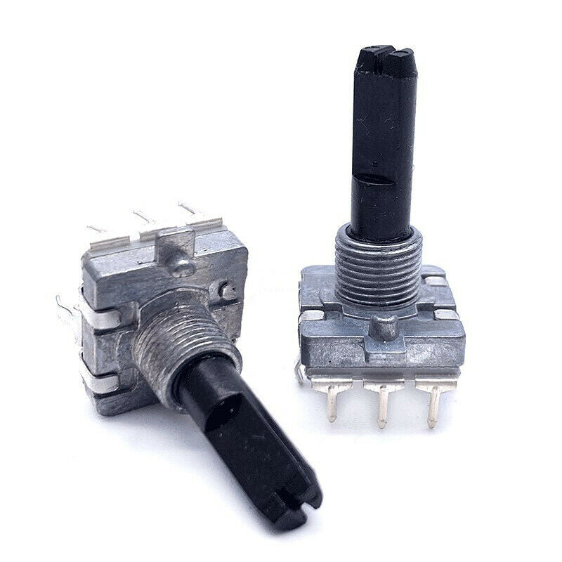 5pcs EC16 encoder digital potentiometer 24 positioning point shaft length 25MM