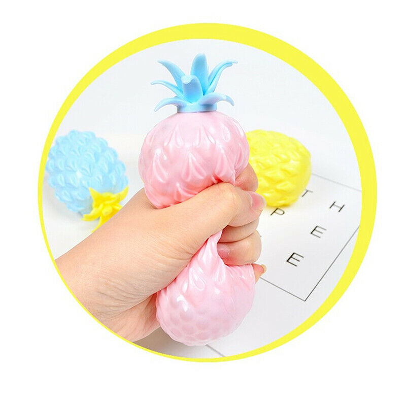 1pcs Pineapple Stress Grape Ball Funny Gadget Decompression Toys for ChildreBDA