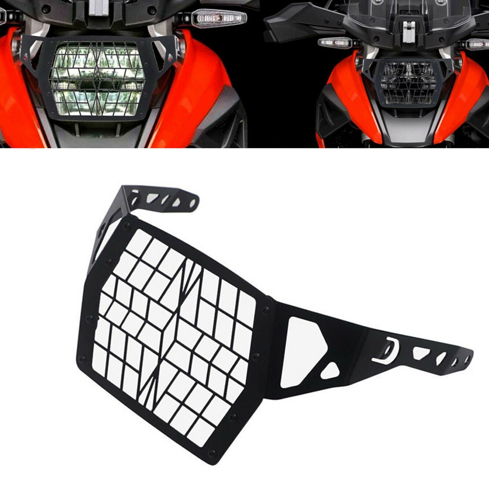 Motorcycle Headlight Protector Replacement for SUZUKI DL1050 2019-2020 Black
