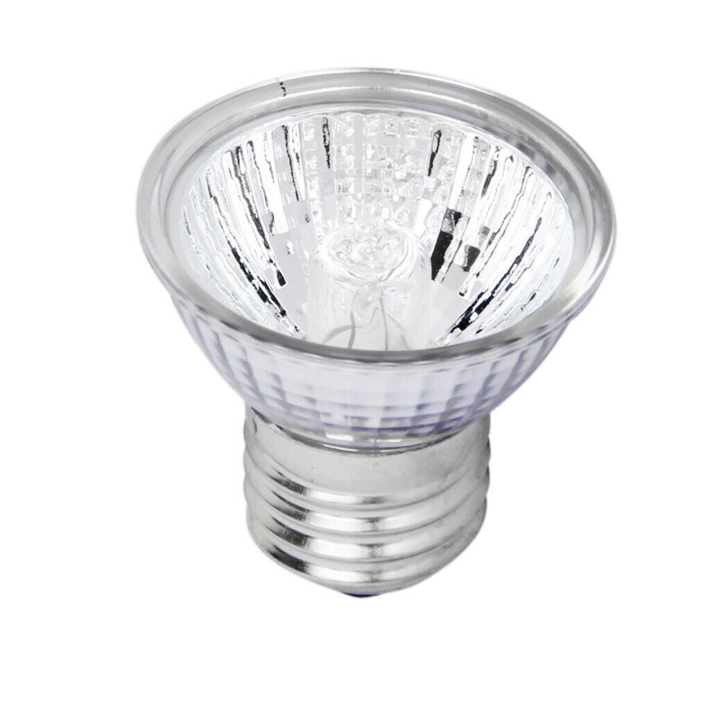 E27 220V 25W Reptile Heating Basking Lamp Halogen Spot Light UVA UVB Bulb