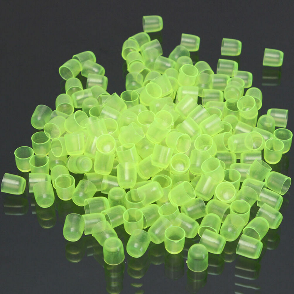 100Pcs Thick green  Beekeepers Bee Queen Royal Beekeeping Raise Rearing Cell Cup