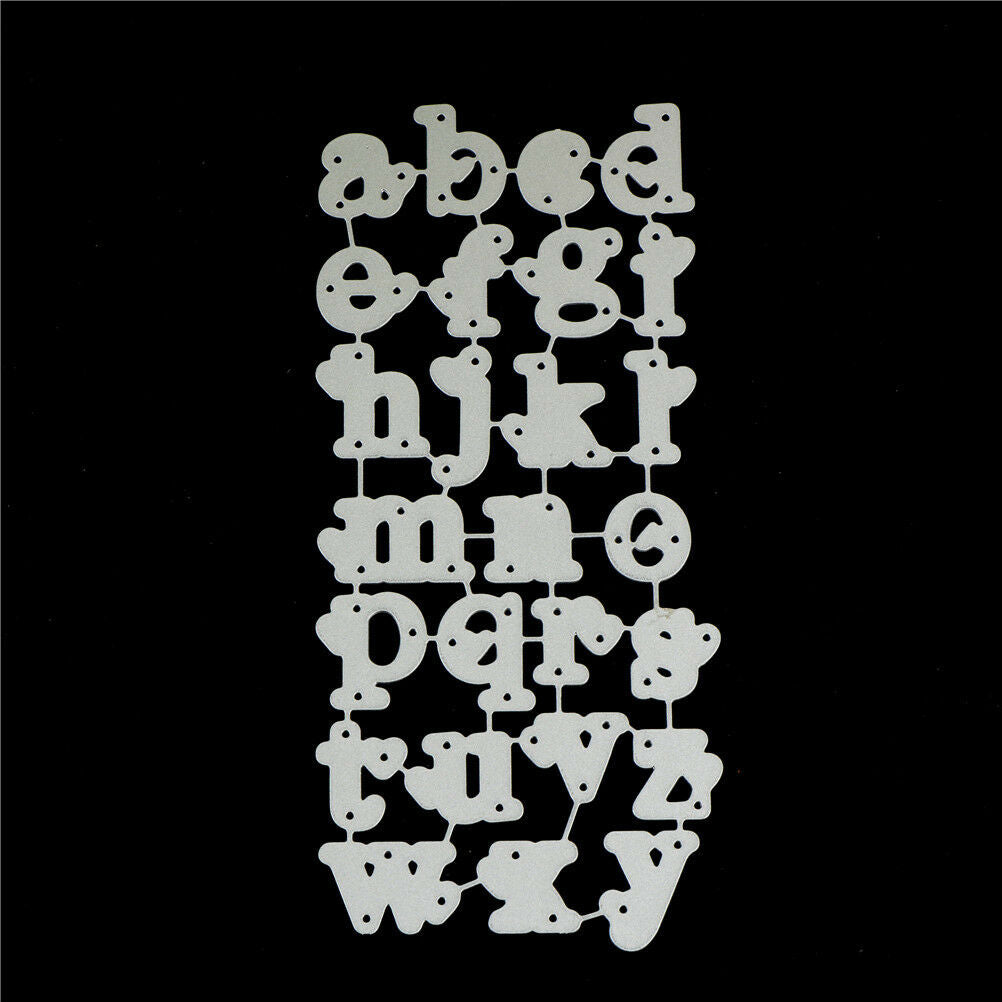 Lowercase Letters LoveMetal Cutting Dies For DIY Scrapbooking Album Paper.l8